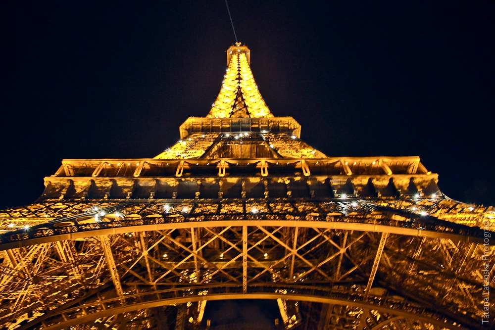 Ночной Париж. Фото Татьяны Латанской.